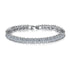 princess-cut-cubic-zirconia-tennis-bracelet-Sophia's StyleBracelets-1