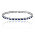 princess-cut-tennis-bracelet-with-cubic-zirconia-Sophia's StyleBracelets-1