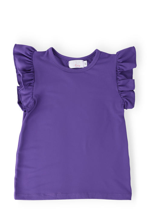 purple-s-s-ruffle-tee-Mila&Rose-Sophia's StyleRuffle Tee S/S-1