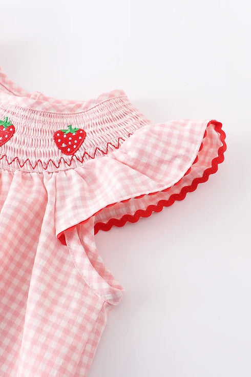 baby-girls-strawberry-embroidered-plaid-smocked-dress Rylee-Faith-Designs-Sophia's Style-3