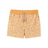 Comfort Stretch Lined Boardshort | Geometric Print (4-12 Years)