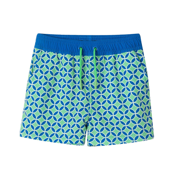 kids-4-18-swim-trunk-green-blue-geometric Andy & Evan at Sophia's StyleSwimsuit-1
