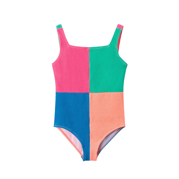 kids-7-16-one-piece-swim-suit-multi-color-block Andy & Evan at Sophia's StyleSwimsuit-1