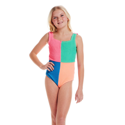 kids-7-16-one-piece-swim-suit-multi-color-block Andy & Evan at Sophia's Style-2
