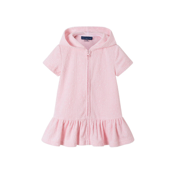 infant-0-24m-hooded-french-terry-cover-up-pink-floral Andy & Evan at Sophia's StyleCover-Up-1