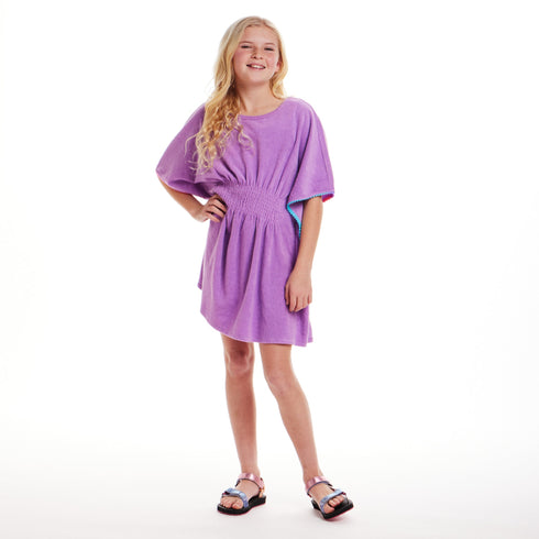 kids-7-16-french-terry-caftan-cover-up-purple Andy & Evan at Sophia's Style-4