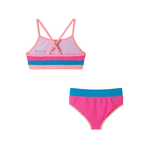 kids-4-16-two-piece-swimsuit-set-pink-color-block Andy & Evan at Sophia's Style-6