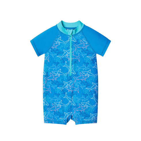 infant-0-24m-swim-romper-hat-set-shark-adventure Andy & Evan at Sophia's Style-7