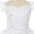 Rain Kids White Virgin Mary Organza First Communion Dress Girls 7-24 - SophiasStyle.com