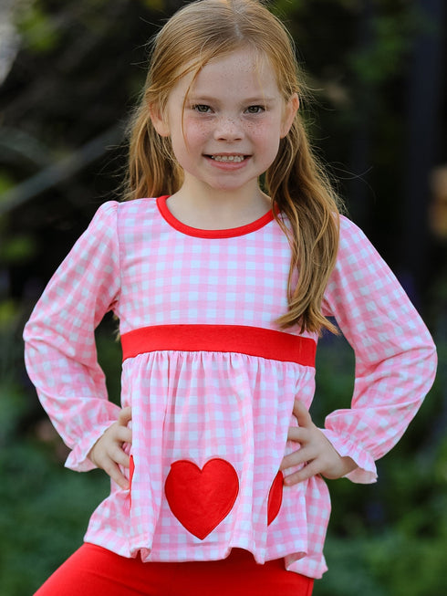 girls-valentines-day-heart-applique-plaid-outfits-set Rylee-Faith-Designs-Sophia's Style-2