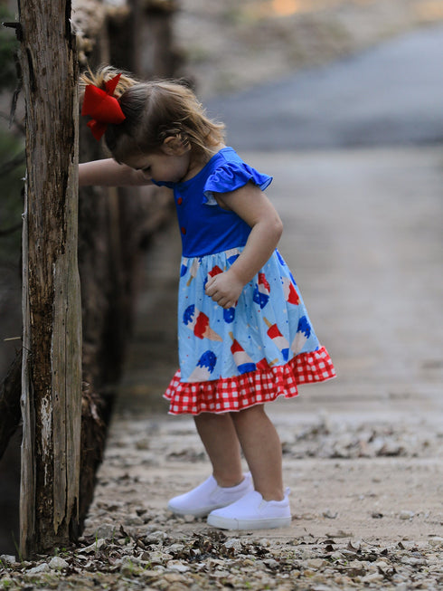 4th-of-july-ice-cream-print-plaid-girls-ruffle-dress Rylee-Faith-Designs-Sophia's Style-2