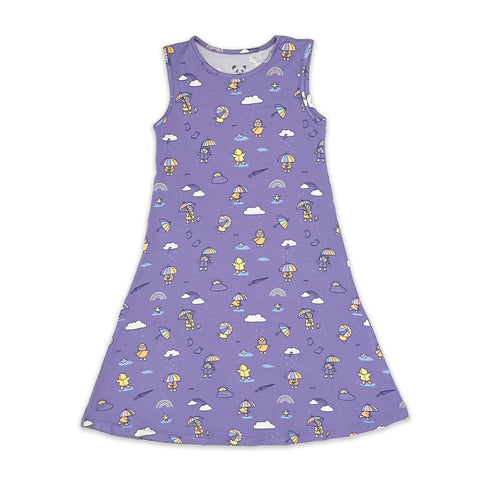 rainbow-bear-bamboo-girls-sleeveless-dress-bellabu-bear - Sophia's Style -3