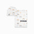 rainbows-bamboo-swaddle-beanie-set- - Sophia's Style -2