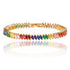 rainbow-cubic-zirconia-tennis-bracelet-with-rainbow-marquise-stones-Sophia's StyleBracelets-1