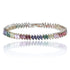 rainbow-cubic-zirconia-tennis-bracelet-with-rainbow-marquise-stones-Sophia's Style-3