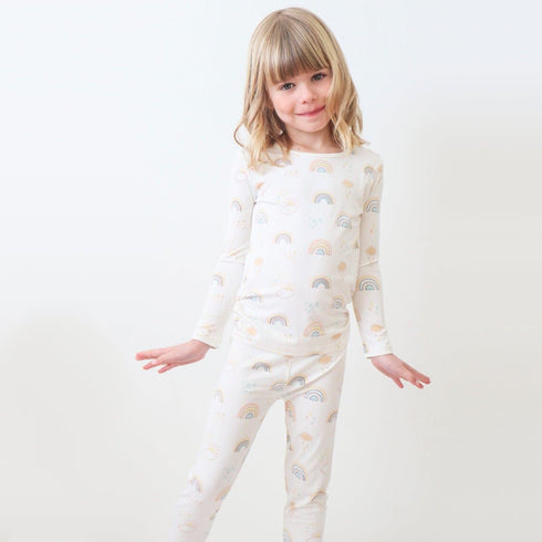 rainbows-bamboo-kids-pajamas-bellabu-bear - Sophia's Style -8