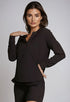 resort-vee-long-sleeve-popover-shirt-black-buki-sophias-styleSHIRTS & BLOUSES-1