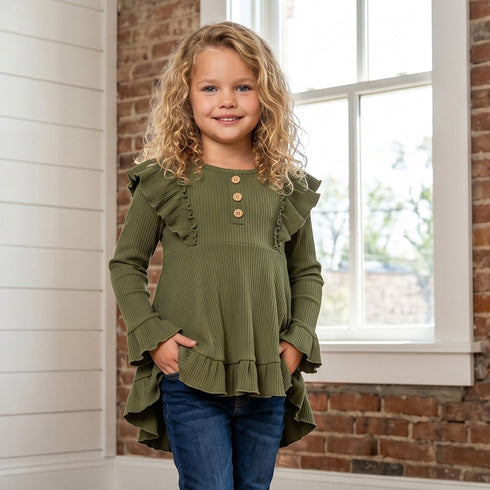 olive-ribbed-ruffle-shirt-oopsie-daisy-sophias-style-1