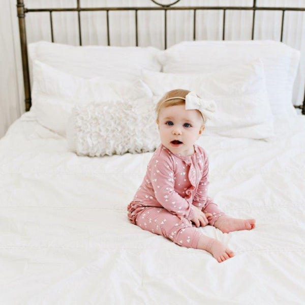 ruffle-2-way-zip-romper-rosy-hearts Presley Couture at Sophia's Style-Baby Zip Romper-1