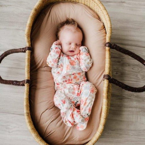 ruffle-2-way-zip-romper-sweet-pea Presley Couture at Sophia's Style-Baby Zip Romper-1