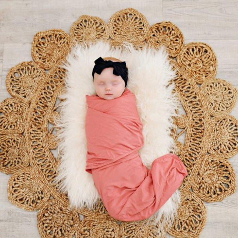 snuggle-swaddle-coral Presley Couture at Sophia's Style-Swaddles-1