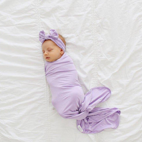 bow-headband-lavender Presley Couture at Sophia's Style-Headbands-1