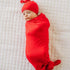 snuggle-swaddle-ribbed-red Presley Couture at Sophia's Style-Swaddles-1