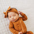 bow-headband-cognac Presley Couture at Sophia's Style-Headbands-1
