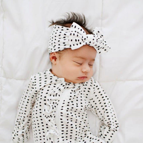 bow-headband-polka-dot Presley Couture at Sophia's Style-Headbands-1