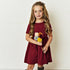 Maroon Twirl Dress