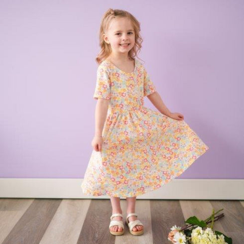 Spring Things Floral Twirl Dress