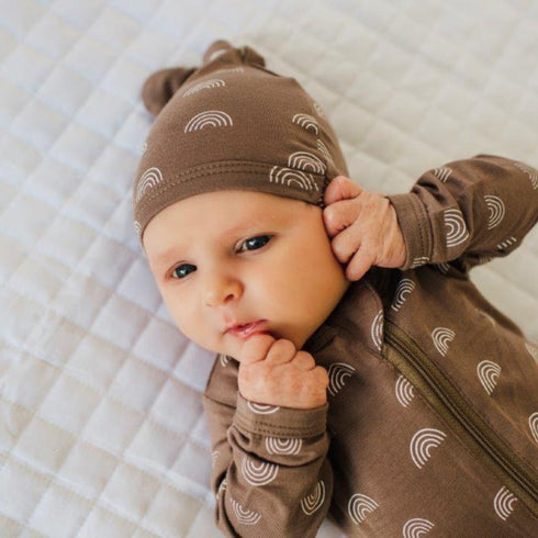 top-knot-hat-rainbows Presley Couture at Sophia's Style-Hats-1