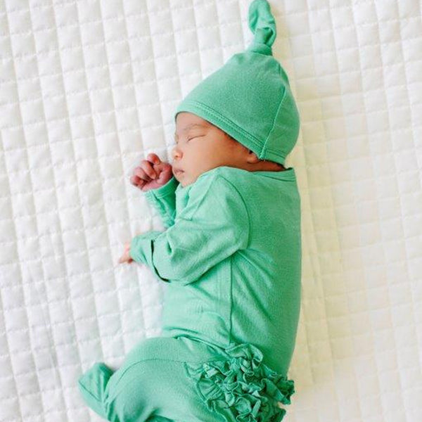 top-knot-hat-spring-green Presley Couture at Sophia's Style-Hats-1