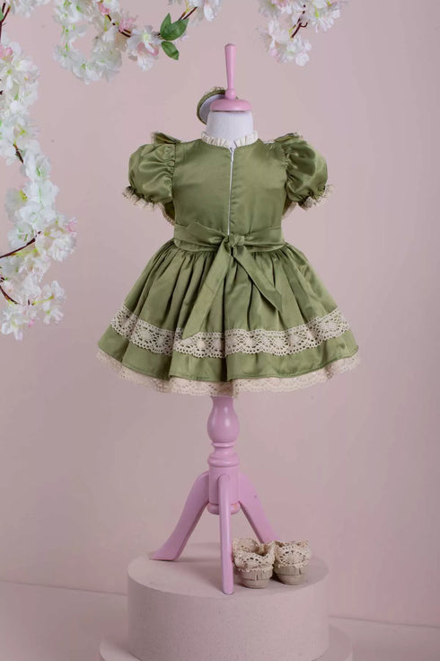 rita-green-baby-dress-set- at Sophia's Style-3