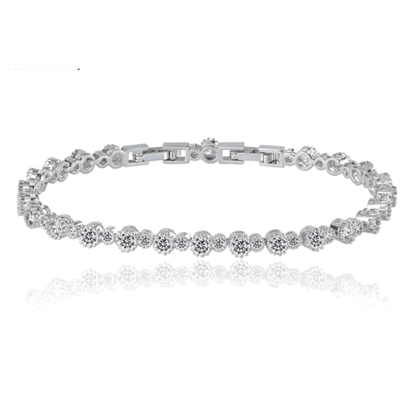 round-cut-cubic-zirconia-tennis-bracelet-with-round-cut-cubic-zirconia-1-Sophia's StyleBracelets-1