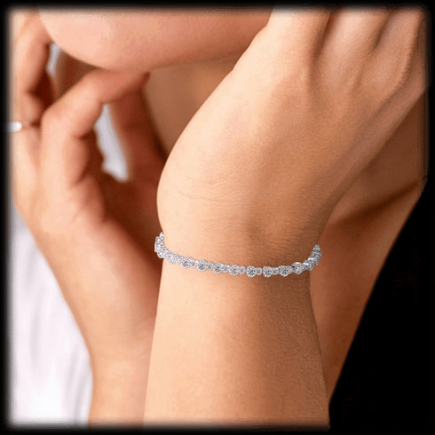round-cut-cubic-zirconia-tennis-bracelet-with-round-cut-cubic-zirconia-1-Sophia's Style-2