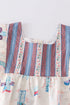 Platinum balcony print baby jumpsuit