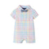 infant-0-24m-plaid-shirtall-w-bowtie-white Andy & Evan at Sophia's StylePlaysuit-1