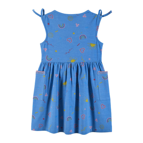 kids-2-6-blue-printed-jersey-dress-hearts-sunshine Andy & Evan at Sophia's Style-4