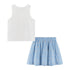 kids-7-14-white-rib-knit-tank-set-bows-blue Andy & Evan at Sophia's Style-5