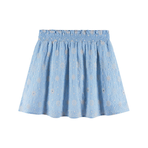 kids-7-14-white-rib-knit-tank-set-bows-blue Andy & Evan at Sophia's Style-7