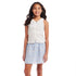kids-7-14-white-rib-knit-tank-set-bows-blue Andy & Evan at Sophia's Style-4