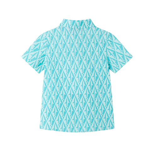kids-2-8-geo-shark-short-sleeve-buttondown-aqua Andy & Evan at Sophia's Style-3