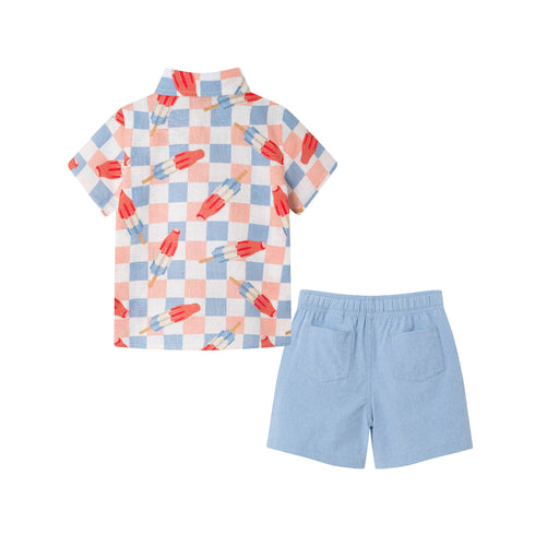 kids-2-8-buttondown-short-set-checkered-ice-pop Andy & Evan at Sophia's Style-4