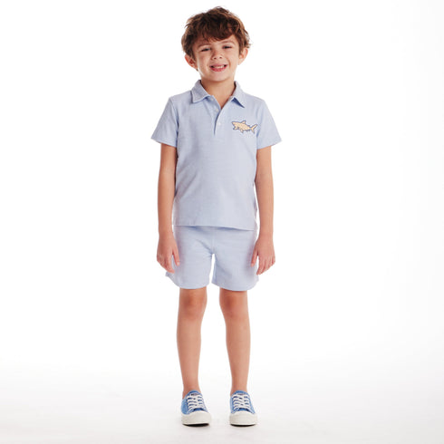 kids-2-7-textured-polo-and-shorts-set-light-blue-shark Andy & Evan at Sophia's Style-10