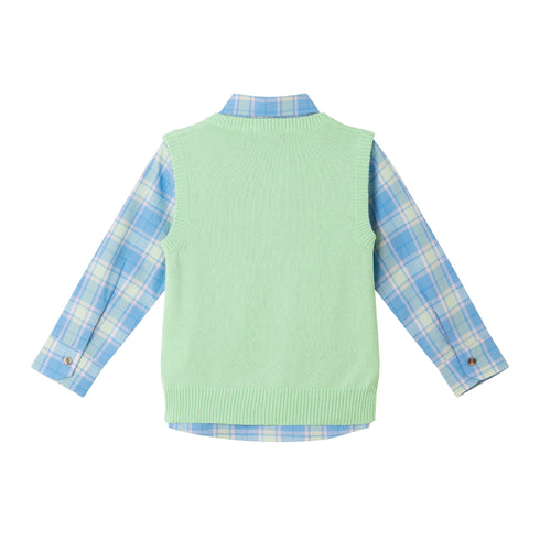 kids-2-8-sweater-vest-set-light-green Andy & Evan at Sophia's Style-11