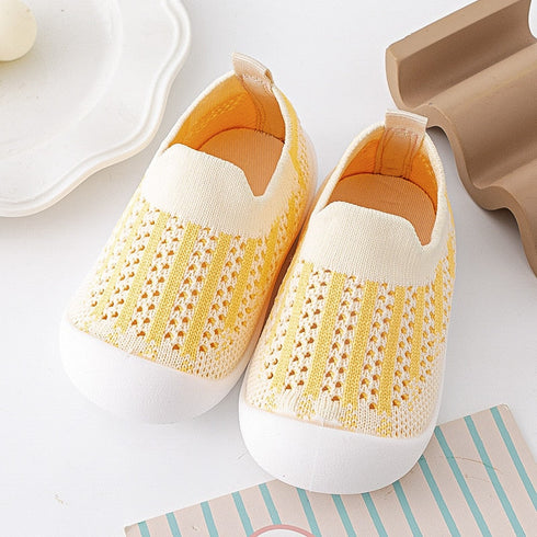 baby-first-walkers-yellow-mix Grookz Shoes - Sophia's Style-1