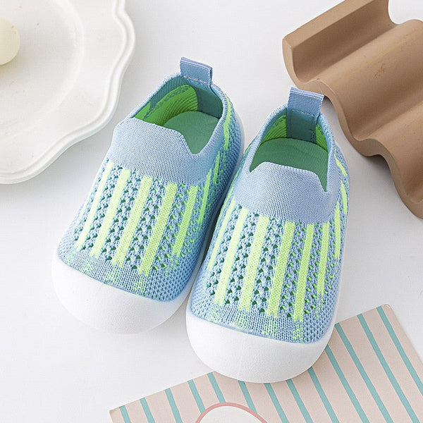 baby-first-walkers-blue-green Grookz Shoes - Sophia's Style-1