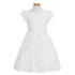 Baby Girls Rosette Textured Flower Girl Dress 6-24M - SophiasStyle.com