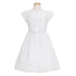 Baby Girls Rosette Textured Flower Girl Dress 6-24M - SophiasStyle.com